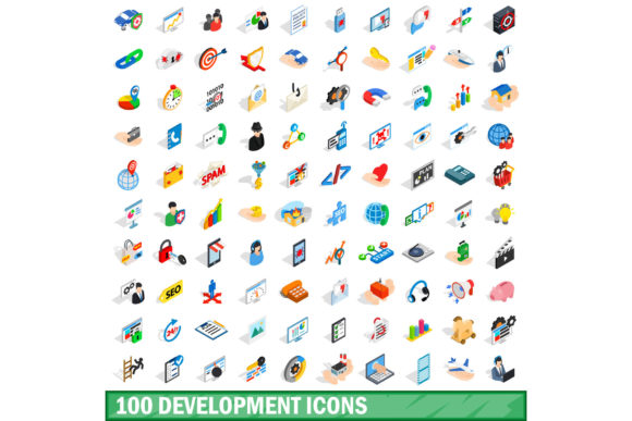 100 Development Icons Set: A Practical Look at Real-World Applications