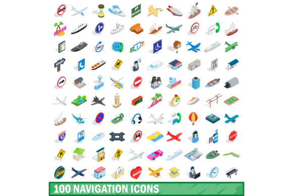 100 Navigation Icons Set: Practical Ideas and Uses