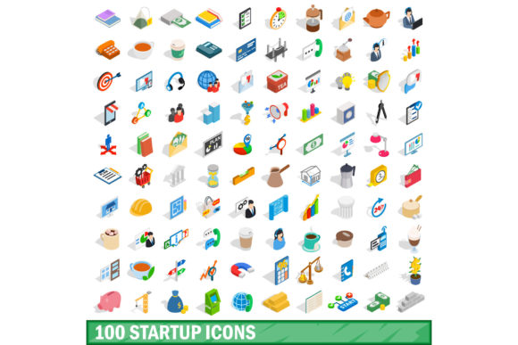 100 Startup Icons: A Creative Guide