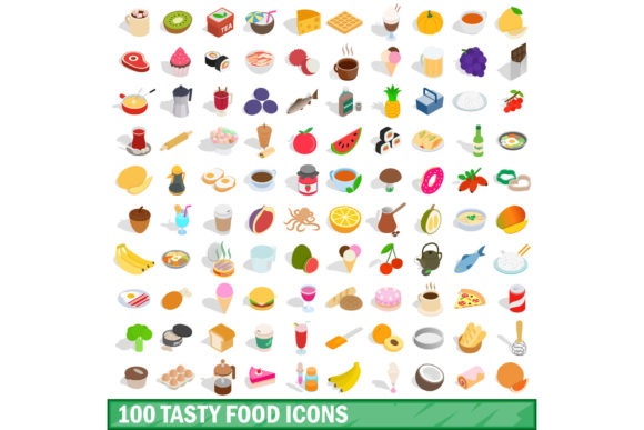 100 Tasty Food Icons Set: A Practical Visual Toolkit for Everyday Projects