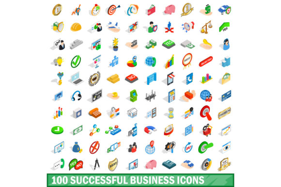 Building a More Efficient Workflow with the 100 Successful Business Icons Set