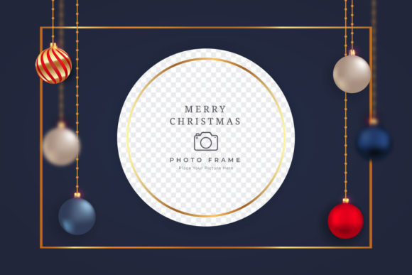 Christmas Photo Frame Decoration Ball Ideas
