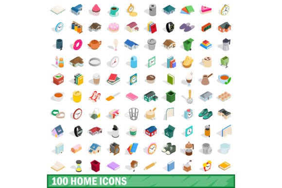 Evaluating the 100 Home Icons Set, Isometric 3D Style for Your Design Projects