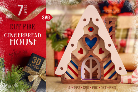 Gingerbread House 3D Layered Cut File: What to Know Before You Choose