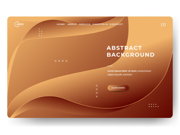 Gold Abstract Background Dynamic Texture: A Versatile Design Element