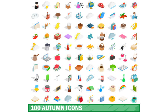 How the 100 Autumn Icons Set, Isometric 3D Style Supports Strategic Communication and Long-Term Brand Value