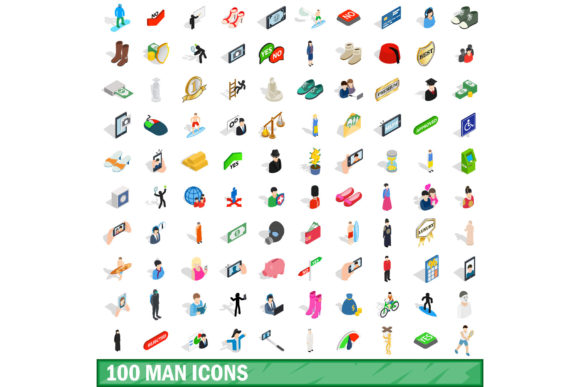 Isometric 3D Man Icons: A Complete Visual Toolkit