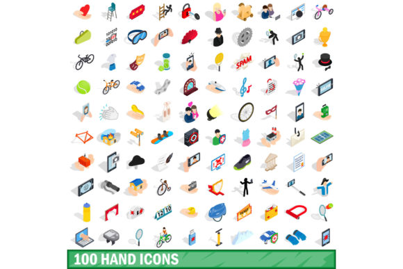 Isometric Hand Icons: A Versatile Visual Toolkit
