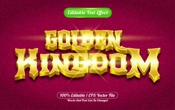 The Golden Kingdom 3D Editable Text Effect: A Complete Guide to Regal Typography