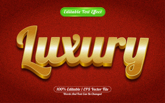The Luxury 3D Editable Text Effect Template and Its Modern Creative Role