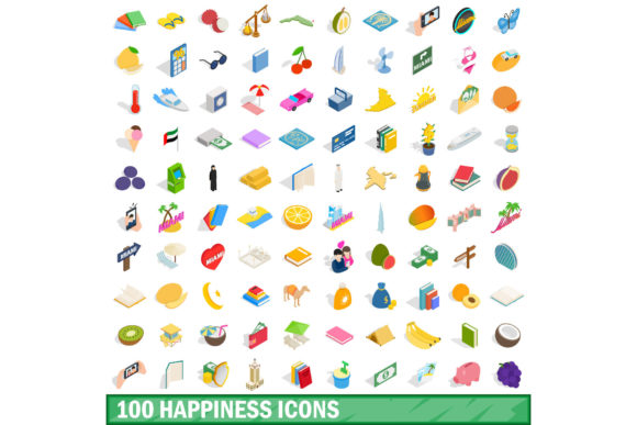 The Power of Visual Joy: Understanding the 100 Happiness Icons Set