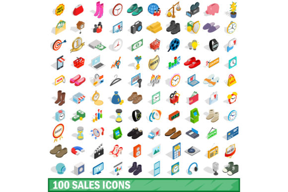 Understanding the 100 Sales Icons Set in Isometric 3D Style: A Complete Guide
