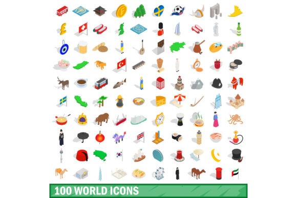 Understanding the 100 World Icons Set in Isometric 3D Style: A Complete Guide