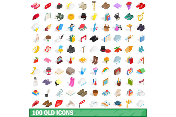 Why the 100 Old Icons Set, Isometric 3d Style Is Reshaping Visual Communication