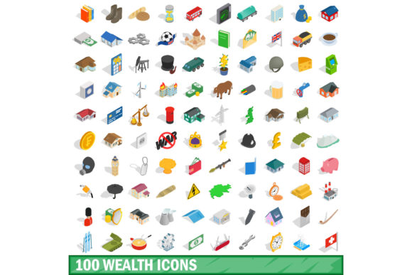 Why the 100 Wealth Icons Set, Isometric 3D Style Is Reshaping Visual Communication in Finance and Business
